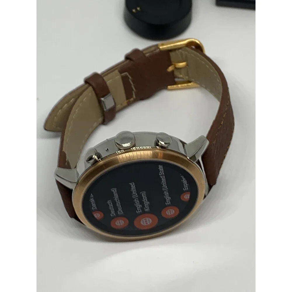 Fossil Gen 4 Authentic Digital Dial Smart Watch Custom Band FTW6016 NP24